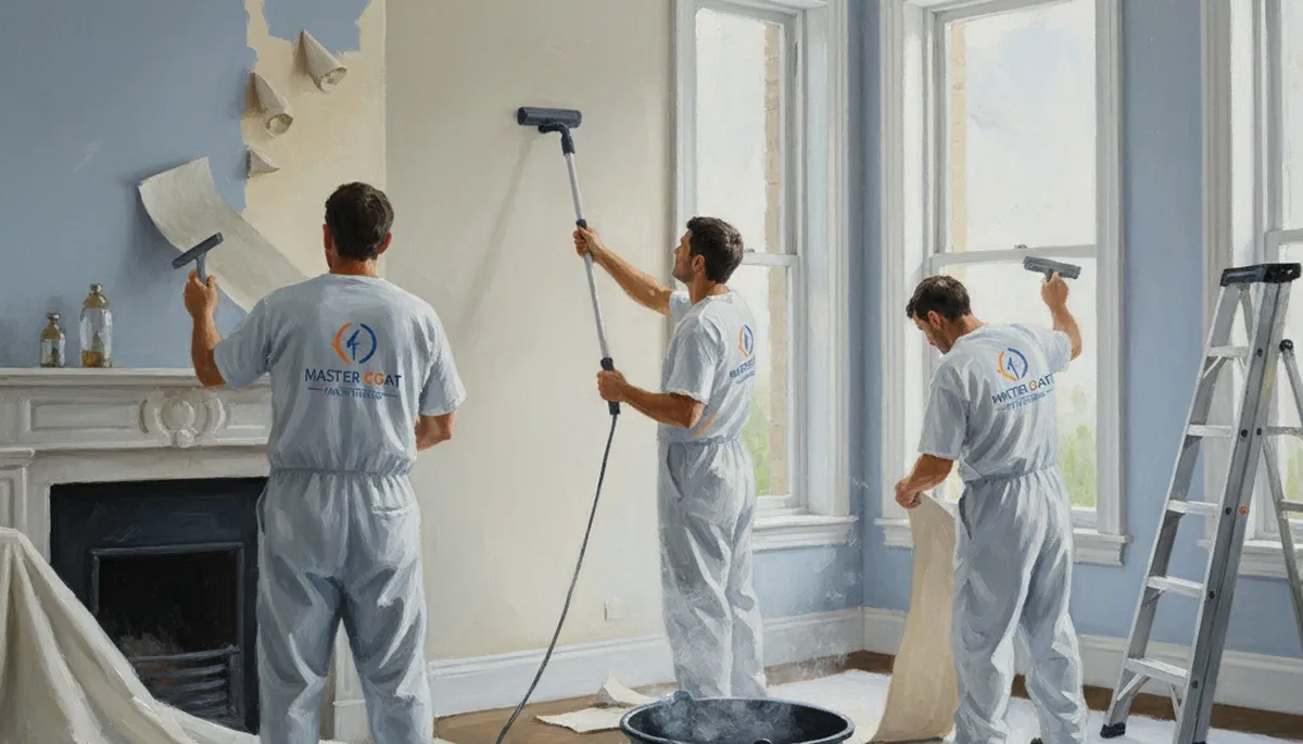 Wallpaper removal service in Flagstaff, AZ for a smooth wall prep before painting